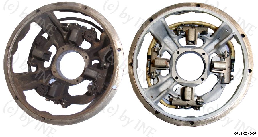 Lagerschild / Kohlebürstenhalter Bosch Oldtimer Lichtmaschine LJ/GTL 700/24/975 Lagerschild / Kohlebürstenhalter Bosch Oldtimer Lichtmaschine LJ/GTL 700/24/975