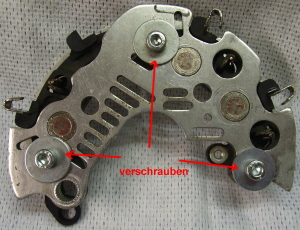 Lichtmaschinen Dioden verlten