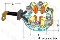 bh 078806 - Bürstenhalter orig. Bosch