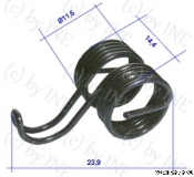 Feder 277327- Ø11,5 x 14,4 x 23,9mm
