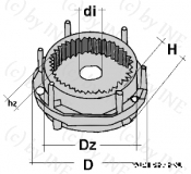 Zahnrad ZR 277267 fr Getriebeanlasser