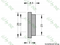 Dmpfungsbuchse 279947 fr Bosch