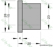 Dmpfungsbuchse 279948 fr Bosch