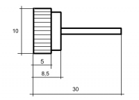 D 281053 - Lichtmaschinen Einpressdiode 25A